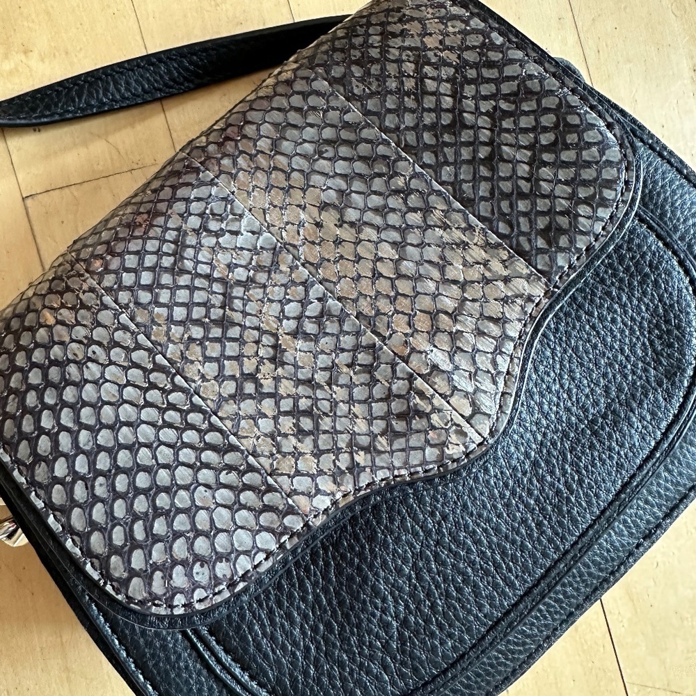 Rebecca Minkoff Mini Sydney Snake crossbody bag, CB2312 - Picture 2 of 10